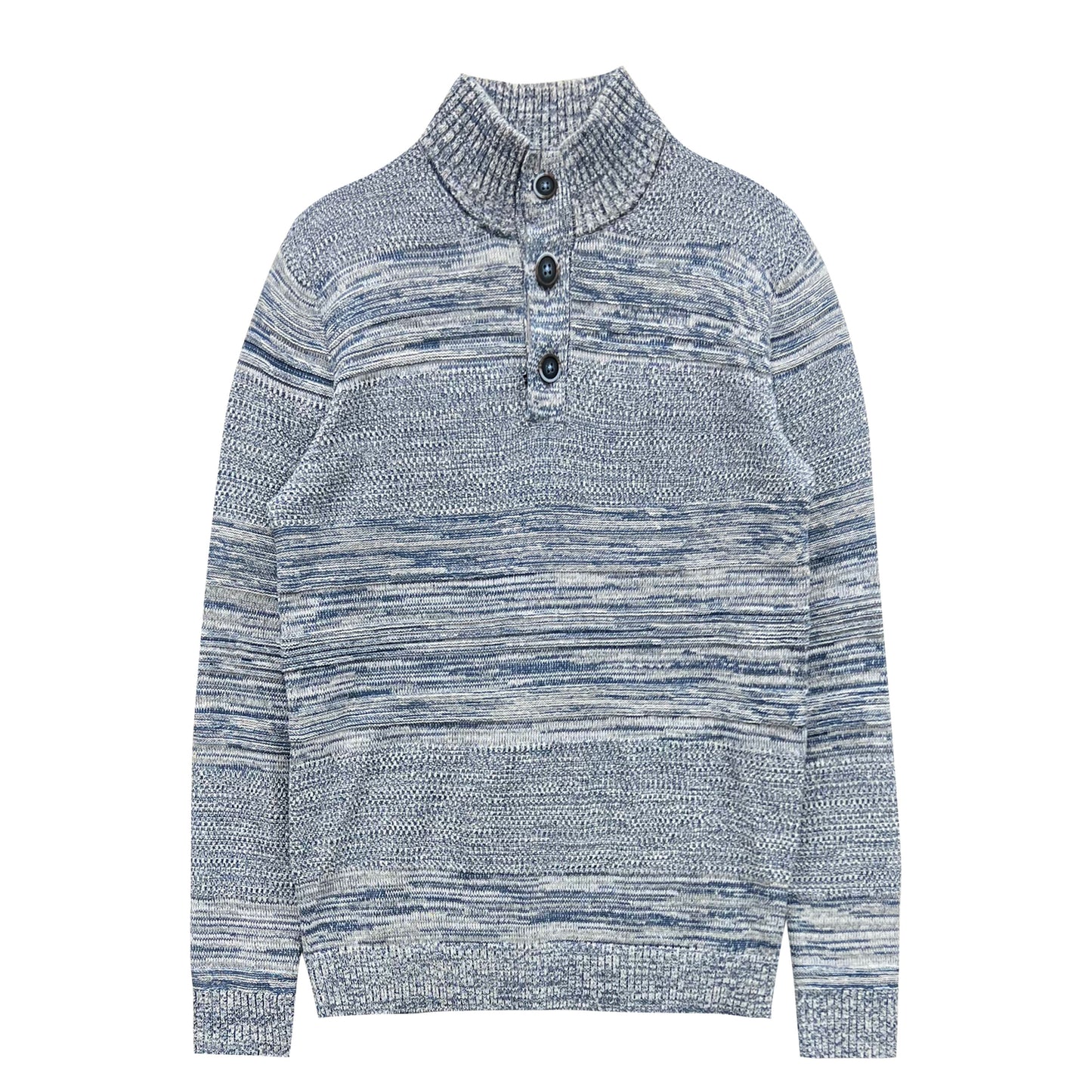 MEN'S COTTON TEXTURED SWEATER