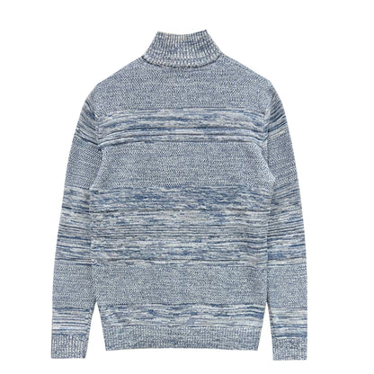 MEN'S COTTON TEXTURED SWEATER