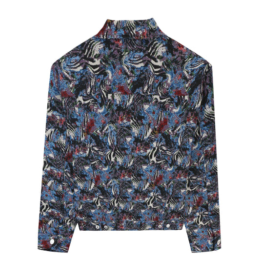 Indigo Vintage Print Jacket